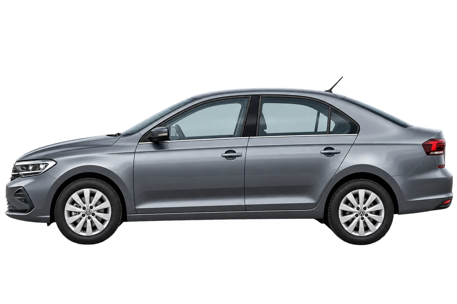Volkswagen Polo — 6 поколение, Лифтбек, вид сбоку