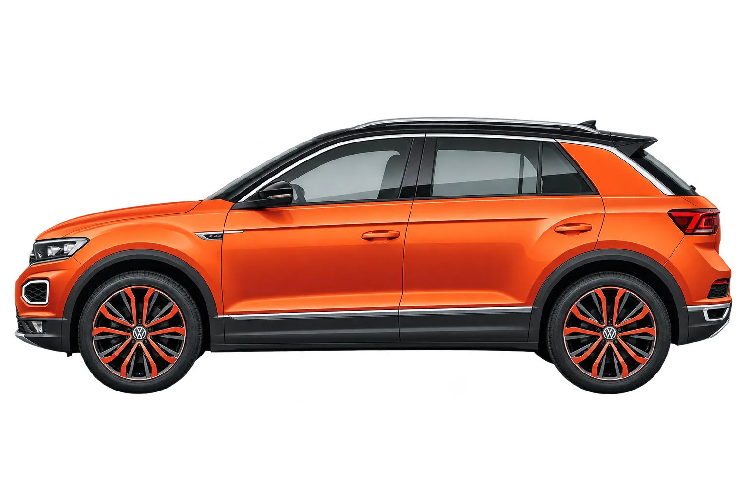 Volkswagen T-Roc — 1 поколение, A1, вид сбоку