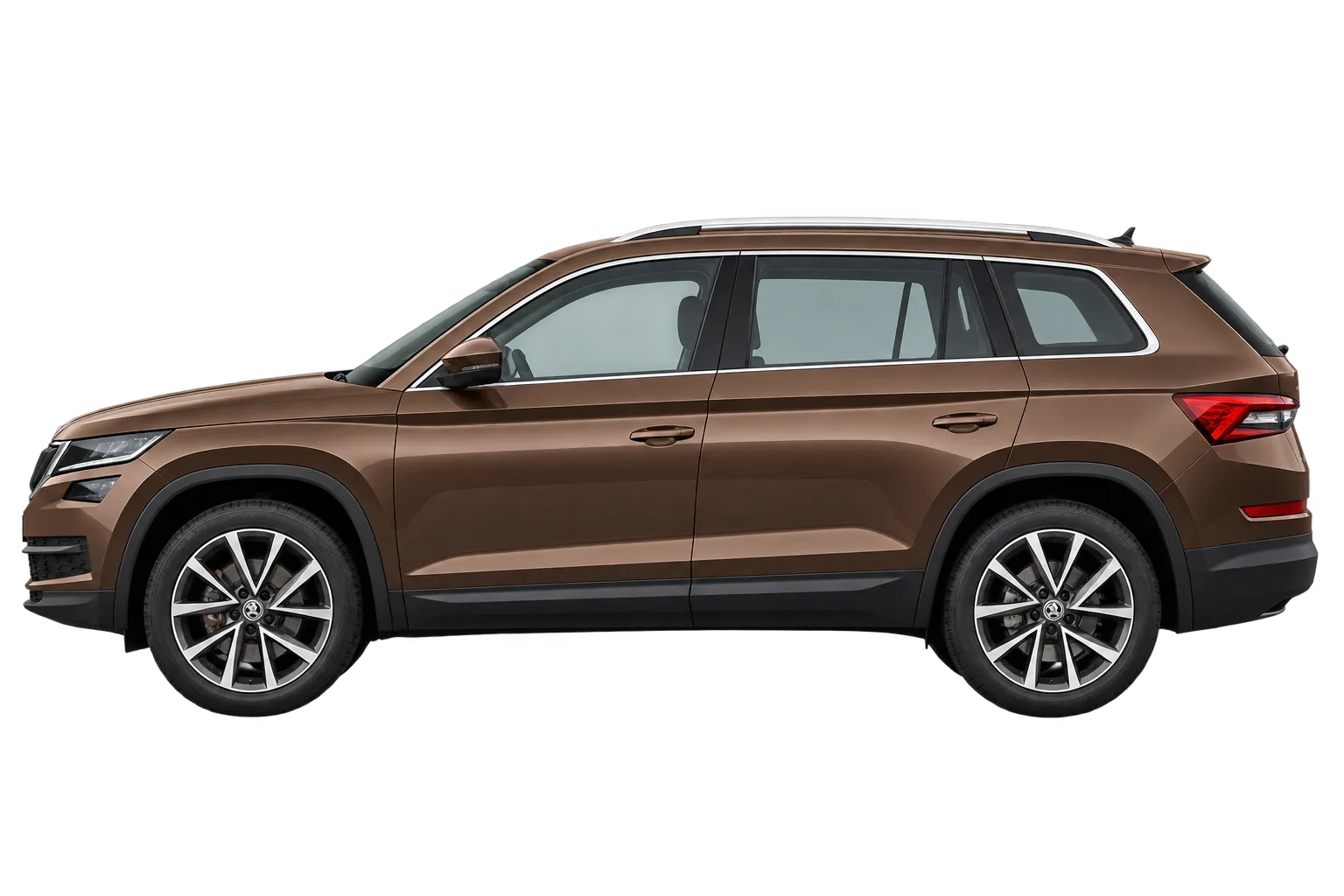 Škoda Kodiaq, 1 поколение — вид сбоку