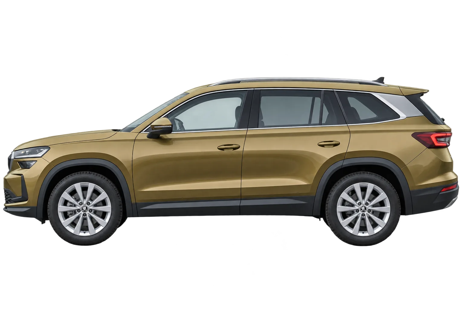 Škoda Kodiaq, 2 поколение — вид сбоку