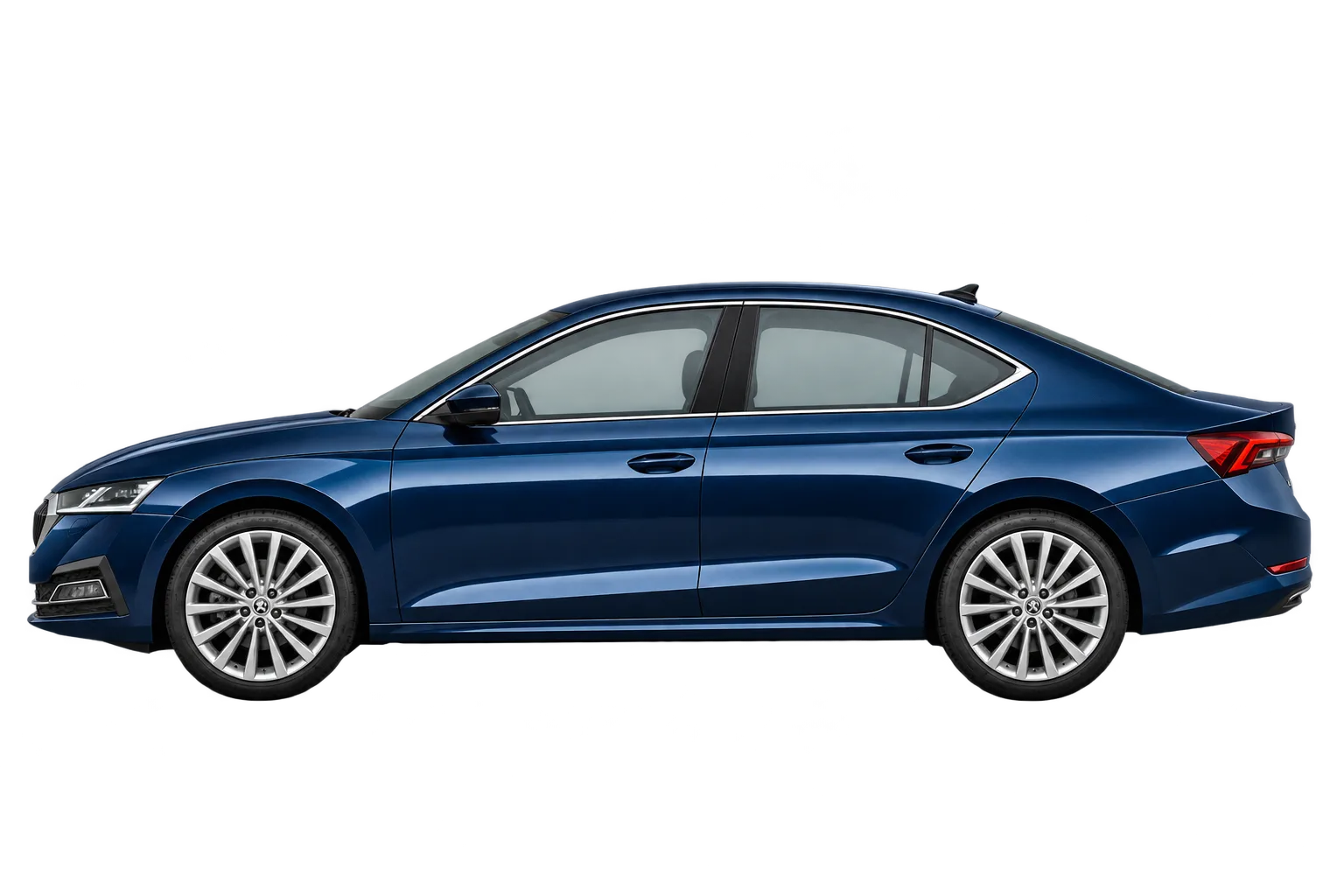 Škoda Octavia, 4 поколение — вид сбоку
