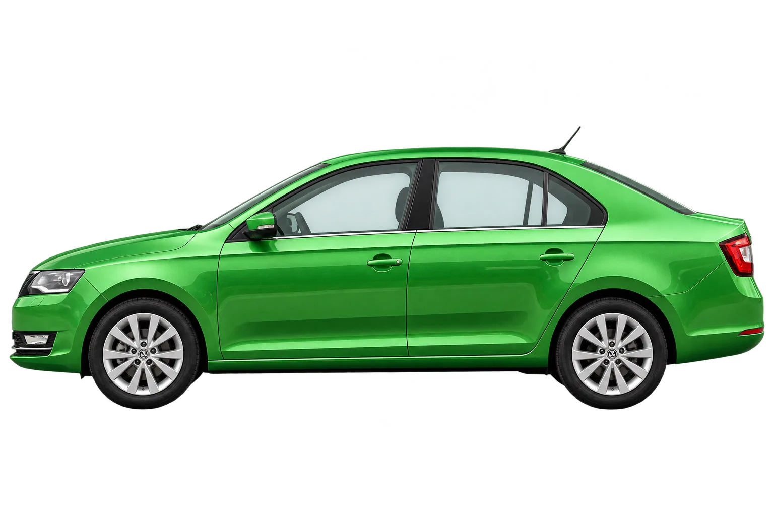 Škoda Rapid, 1 поколение — вид сбоку