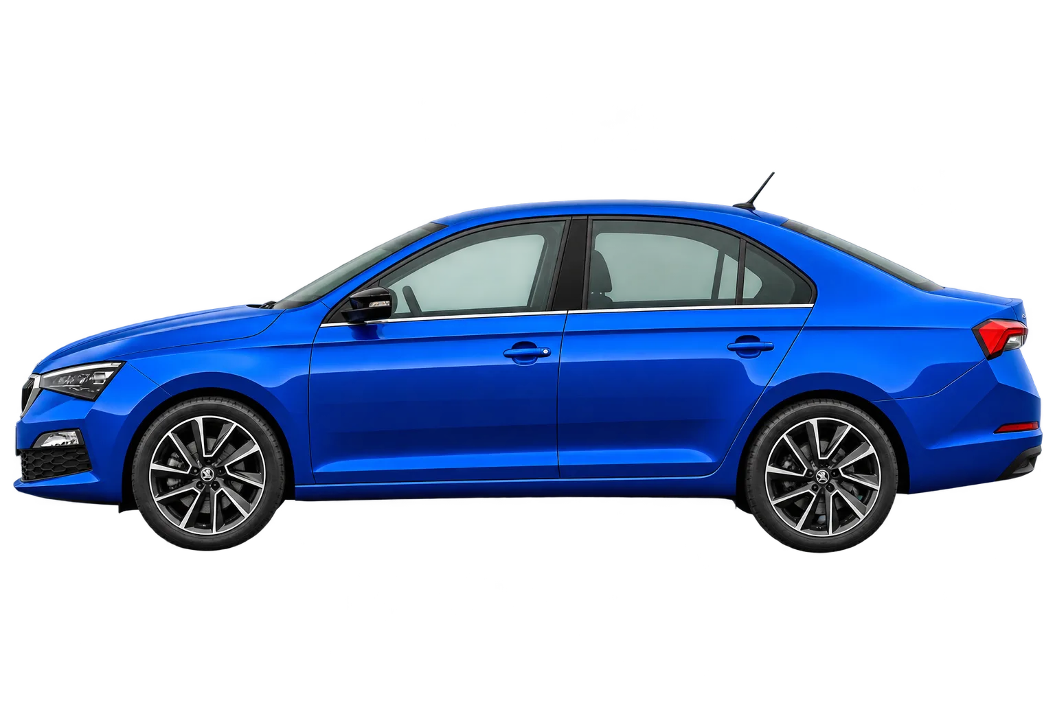 Škoda Rapid, 2 поколение — вид сбоку