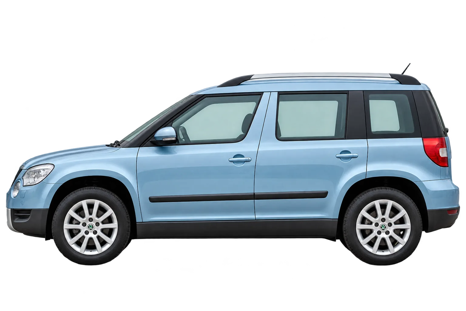 Škoda Yeti, 1 поколение — вид сбоку